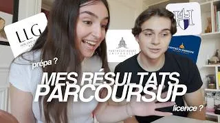 Miniature : ON DÉCOUVRE MES RÉSULTATS PARCOURSUP ENSEMBLE
