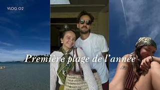 Miniature : Vlog ✨ Première plage de l'année, weekend férié et update lecture