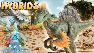 Miniature : DES DINOS HYBRIDES !! SUR ARK Ascended