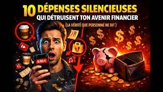 Miniature : 10 Dépenses Silencieuses Qui Détruisent Ton Avenir Financier (La Vérité Que Personne Ne Dit)