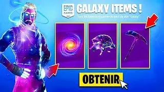 Miniature : Le RETOUR du "SKIN GALAXY" et un SKIN "GRATUIT" sur FORTNITE !!