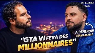 Miniature : AIDEN (TEAM LASALLE) : GTA 6, collaboration avec Rockstar, coups durs｜INFLUXIO Talk