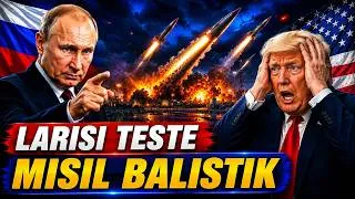 Miniature : Larisi avèti enmi yo ak yon tès misil balistik long pòte e deplwaye bato gè anfas peyi OTAN yo😱