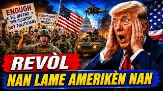 Miniature : Revòl silansye nan lame amerikèn nan, anpil sòlda demisyone koz aperasyon kont Venezyela e Iran, lam