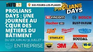 Miniature : Prolians Days 2026 à Six-Fours : une journée au cœur des métiers du bâtiment