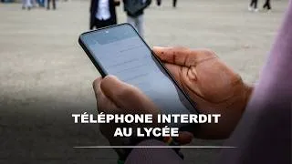 Miniature : Le ministre de l’Éducation annonce l’interdiction du portable au lycée dès le 1er septembre