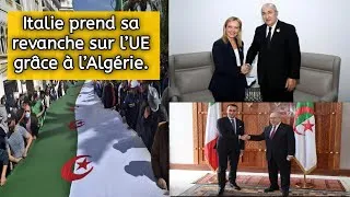 Miniature : #news : Italie prend sa revanche sur l’UE grâce à l’Algérie.🇩🇿