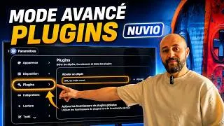 Miniature : Nuvio : Activer le mode avancé et afficher la section Plugins | Tutoriel complet