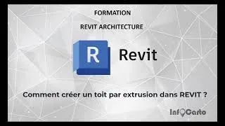 Miniature : Comment créer un toit par extrusion dans REVIT ?