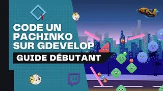 Miniature : Créer un jeu vidéo sur GDevelop - Pachinko (débutant)