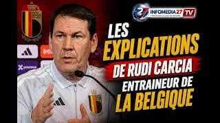 Miniature : Les explications de Rudi Carcia coach de la Belgique