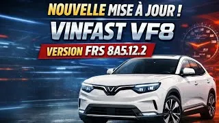 Miniature : VinFast VF8 : Mise à jour Janvier 2026 | Nouveau HERE Maps (refonte + guidage vocal) | FRS 8A.5.12.2