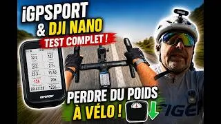 Miniature : Perte de Poids à Vélo : DJI Nano + Accessoires iGPSPORT