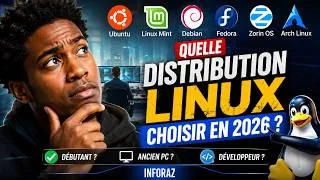 Miniature : Quelle Distribution Linux Choisir en 2026 ? Ubuntu, Mint, Fedora, Debian… Le Guide Complet