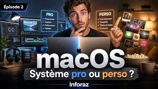 Miniature : macOS  système professionnel ou personnel  Le vrai rôle du Mac expliqué simplement