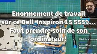 Miniature : Énormément de travail sur ce Dell  Inspiron 15 5559... Faut prendre soin de son ordinateur!