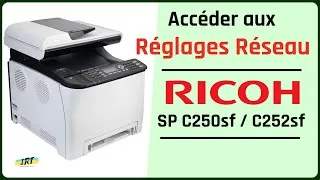 Miniature : Comment accéder aux réglages réseau sur RICOH SP C252sf / C252sf  (imprimante MFP, Adresse IP )