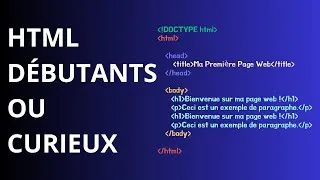 Miniature : Une page en html, comment ça marche?