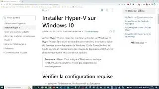 Miniature : 🔴 Hyper V  Résolution de l'erreur l'hyperviseur n'est pas en cours d’exécution