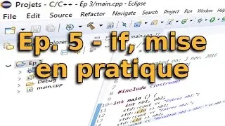 Miniature : Apprendre à programmer - if mise en pratique Ep.5