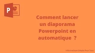 Miniature : Comment lancer un diaporama Powerpoint en automatique ?