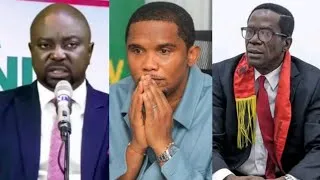 Miniature : Blériot nyemeck et le Pr. Bahebeck s'intéresse à la plainte de Abdouraman contre Samuel Eto'o 