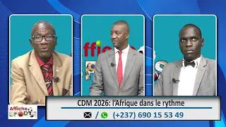 Miniature : COUPE DU MONDE 2026 : L'AFRIQUE DANS LE RYTHME - AFFICHE SPORTS DU 25 JUIN 2026