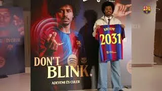 Miniature : C'EST OFFICIEL KARIM ADEYEMI SIGNE AU BARÇA JUSQU'EN 2031 VOICI LE CONTENU DE CETTE JOURNÉE 
