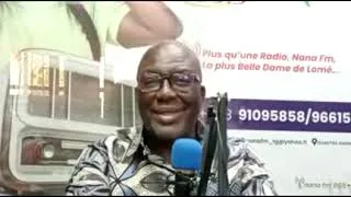 Miniature : Bruno Fidelis MENSAH KOUTO dans son émission « Mia n’to de de » sur les réalités de la vie