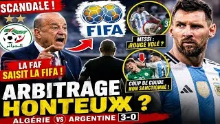 Miniature : SCANDALE AU MONDIAL 2026 ! La FAF attaque la FIFA après le match Algérie-Argentine, Messi protégé ?