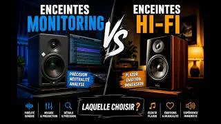 Miniature : Enceintes monitoring en hifi, mon avis.