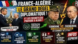 Miniature : 💣 France-Algérie : la paix retrouvée, mais derrière Tebboune, Chengriha reste l'homme fort d'Alger !