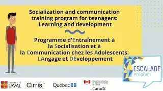 Miniature : ESCALADE intervention program for adolescents with developmental language disorders (DLD)
