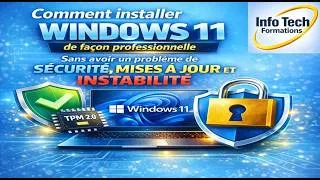 Miniature : 26 - Comment installer Windows 11 comme un pro sans avoir problème des mises à jour et instabilité ?