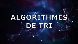 Miniature : ALGORITHMES DE TRI