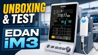 Miniature : Moniteur de surveillance Edan iM3 : unboxing, installation, test - Etapes par Etapes