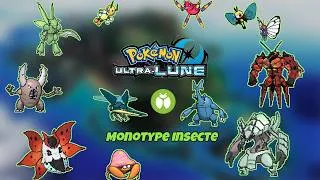 Miniature : FINIR Pokémon Ultra-Lune UNIQUEMENT avec le Type INSECTE