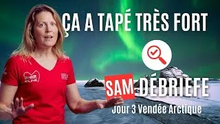 Miniature : 48h d’enfer en mer : Sam Davies analyse la course de Violette sur la Vendée Arctique