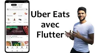 Miniature : Recréer l'application mobile Uber Eats avec Flutter