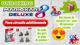 Miniature : 48 circuits en + et des goodies ! Pass circuits additionnels - Mario Kart 8 Deluxe - Unboxing#30