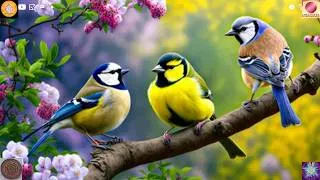 Miniature : Calming Forest Ambience - Birds Singing Beautiful Stream Sounds for Deep Sleep, Study Focus,Medicine
