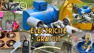 Miniature : Électricité gratuit: Voici comment générer gratuitement du courant électrique en illimité