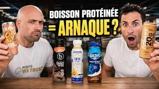 Miniature : On teste les PIRES et MEILLEURES boissons protéinées du marché