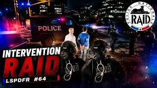 Miniature : GTA 5 | LSPDFR #64 -  🚨 LE RAID MOBILISÉ SUR PLUSIEURS FRONTS !