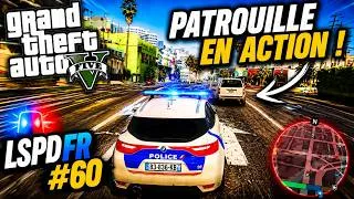 Miniature : GTA 5 | LSPDFR #60 - PATROUILLE EN ACTION AVEC LA POLICE NATIONALE