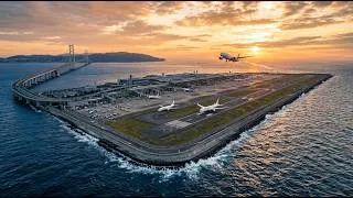 Miniature : L'aéroport impossible construit sur l'eau
