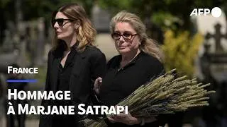 Miniature : Funérailles de Marjane Satrapi, Catherine Deneuve en larmes réunit avec le gotha au Père-Lachaise 💔