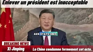 Miniature : 🚨 La Chine condamne l'Amérique: discours ferme de XI JINPING