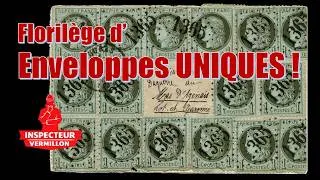 Miniature : Florilège d'Enveloppes UNIQUES (Timbres Classiques)