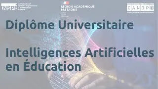 Miniature : Le diplôme universitaire (DU) Intelligences Artificielles en éducation (IA)